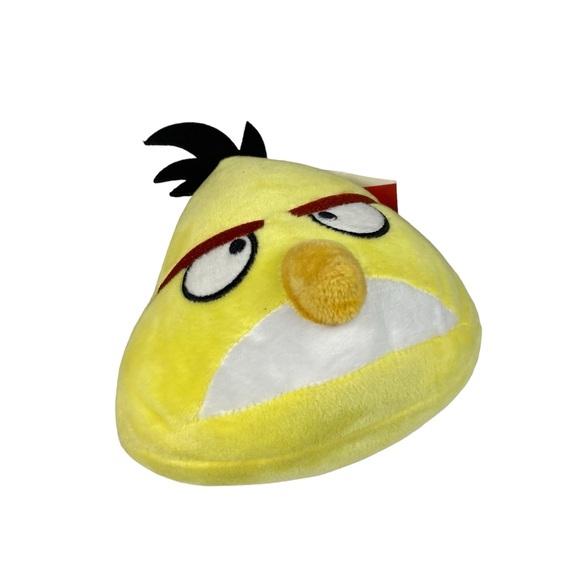 Angry Birds Chuck Charles NWT 7” Embroidered Stuffed Animal Plush 10 Years Toy - Picture 12 of 12
